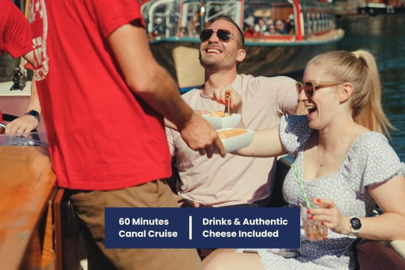 CHEESE AND DRINKS TOUR: A TASTE OF AMSTERDAM ON THE CANALS - Exploring the Canals in Style and Comfort