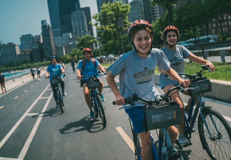 Chicago: Downtown Family Food Tour by Bike With Sightseeing - Key Points
