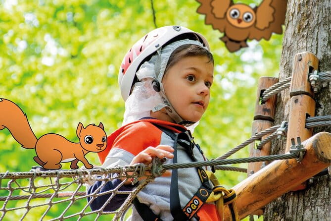 Children Daily Ticket for Adventure Park in Gravedona - Key points / Takeaways