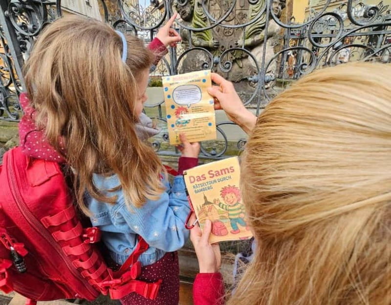 Children's puzzle tour with puzzle backpack Bamberg: The Sams - Key points / Takeaways