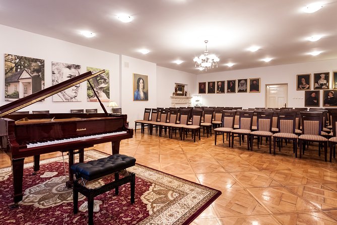 Chopin Piano Concert at Chopin Gallery With a Glass of Wine - Cancellation Policy