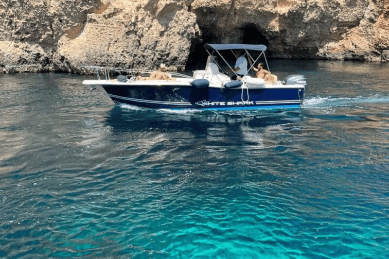 Cirkewwa/Mgarr: Blue and Crystal Lagoon Private Boat Charter - Exploring the Maltese Coast on a Private Boat