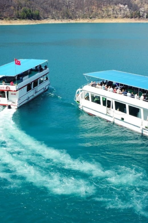 City of Side: Cabrio Bus & Boat Trip at the Green Lake - Visit to the Village Mosque