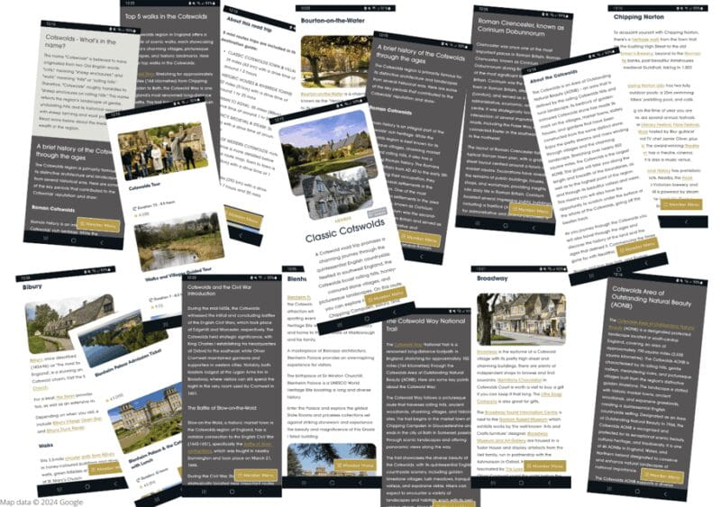 Classic Cotswolds: Online Road Trip Travel Guide - Key points / Takeaways