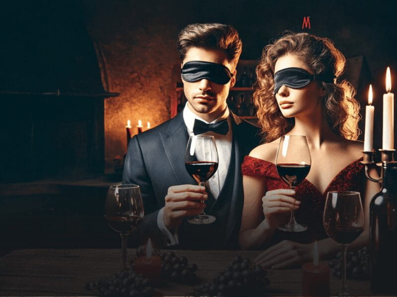 Cologne: Black wine tasting with secret station - Haus der Manufakturen - The Wines and Snacks: Quality and Variety