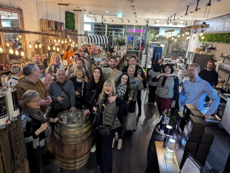 Cologne: Black wine tasting with secret station - Haus der Manufakturen - The Secret Station: A Memorable Bonus