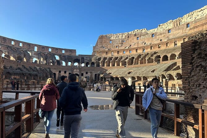 Colosseum Arena with Forum, Palatine Hill and Super Sites - Entering The Colosseum: A Close-Up View of Ancient Gladiatorial Power