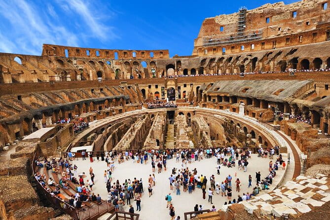 Colosseum, Forum, Palatine Hill with Arena Access and Audio Guide - FAQ