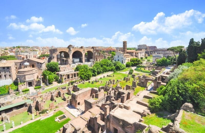 Colosseum, Roman Forum & Palatine Guided Tour - Ascending Palatine Hill