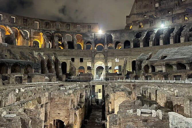 Colosseum Underground Night Tour: VIP Experience - Practicalities: What You Need to Know Before Booking
