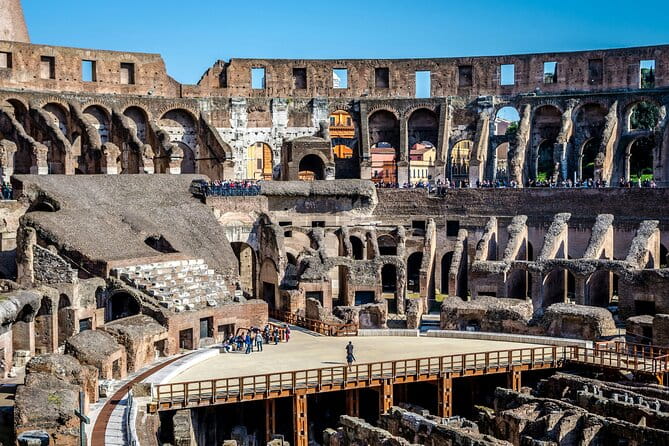 Colosseum Underground Tour and Access to Forum and Palatine Hill - Inside the Colosseum: tunnels, mechanisms, and stories