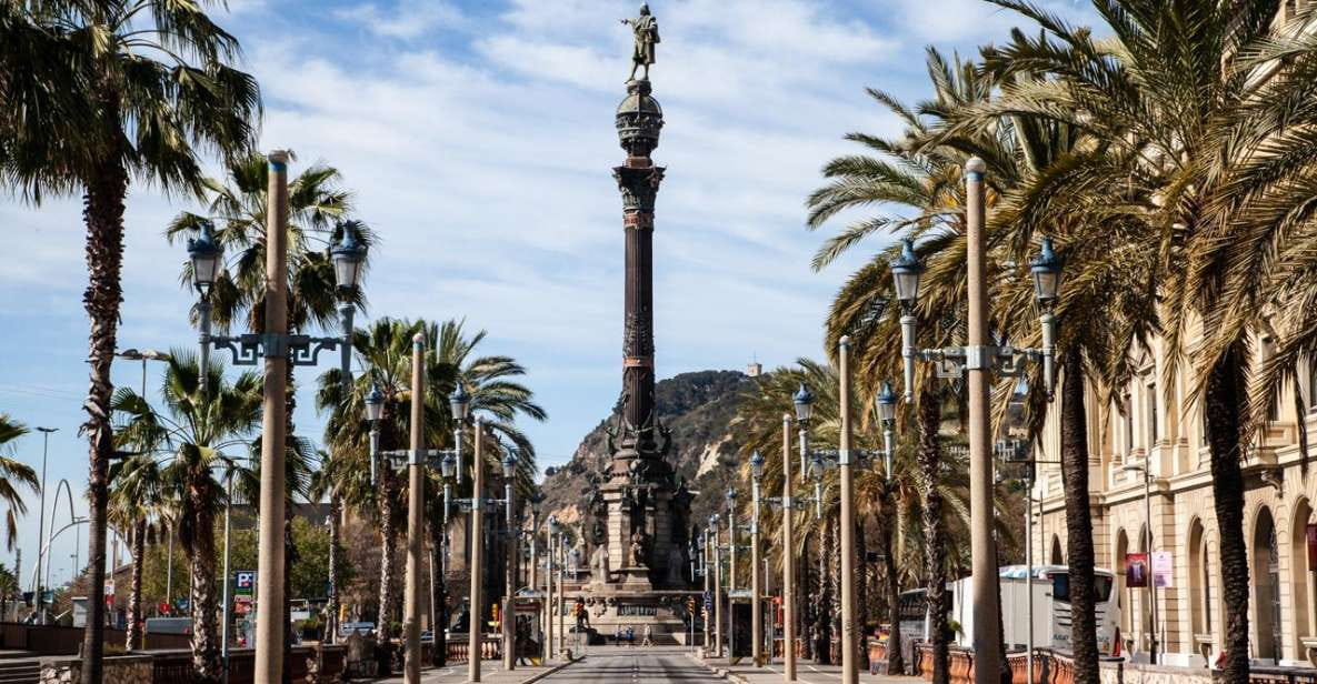Columbus Monument Access With Barcelona Seaside Tour - Key Points