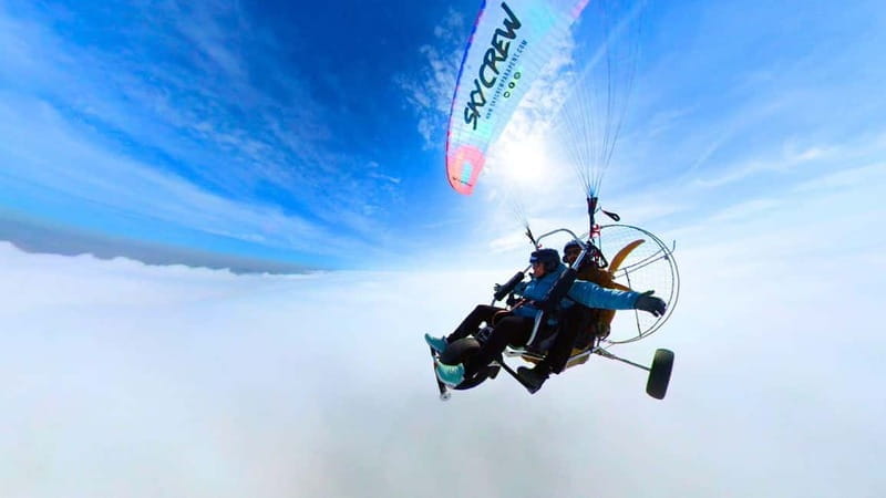 Coma-Ruga: Paramotor flight with photo and video report - Discovering Catalonia from the Sky: A Paramotor Adventure over Coma-Ruga
