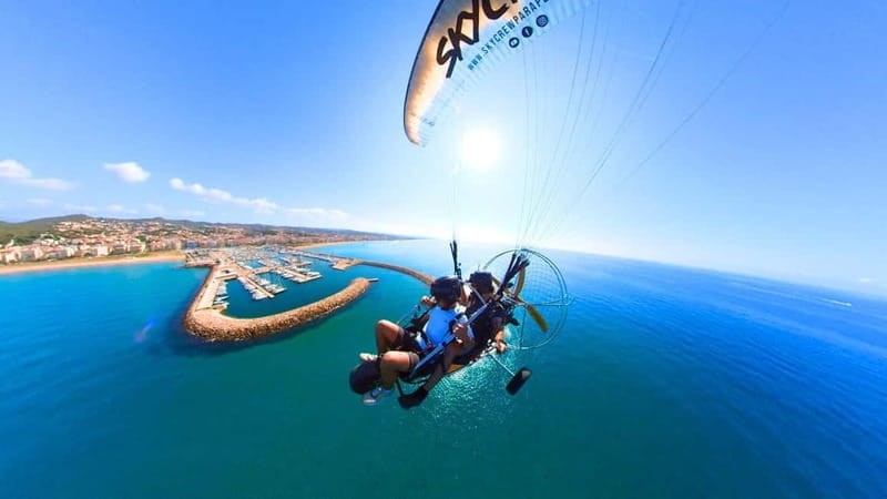 Coma-Ruga: Paramotor flight with photo and video report - Key points / Takeaways