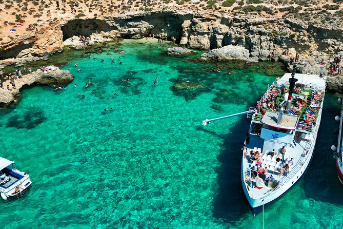Comino, the BLUE LAGOON & Caves CRUISE - Just The Basics