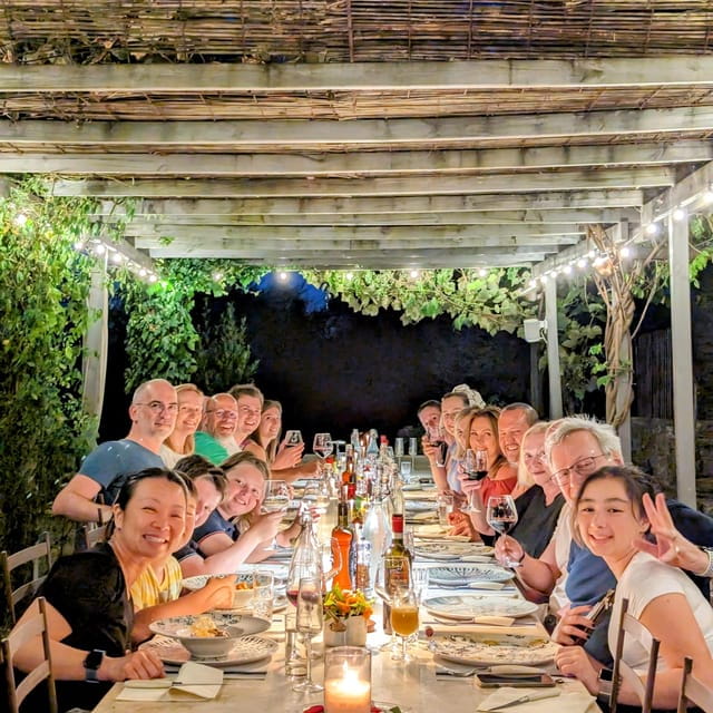 Communal dinner in an ancient Tuscan farmhouse - A Multi-Course Meal Made from the Heart