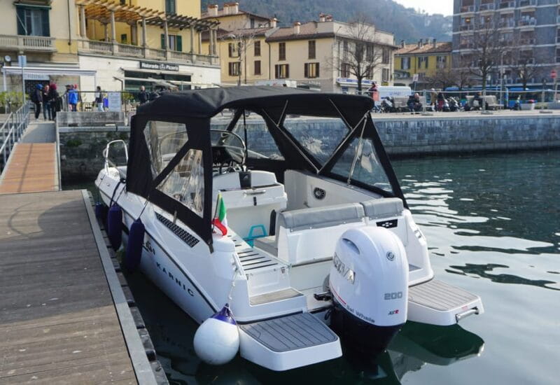 Como lake shared boat tour 1 o 2 ore rain cover - FAQs