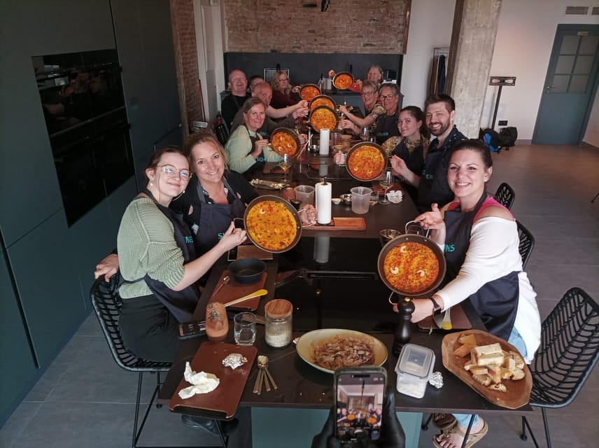 Cook & Celebrate: Malagas Authentic Paella Cooking Class - Inclusions and Amenities