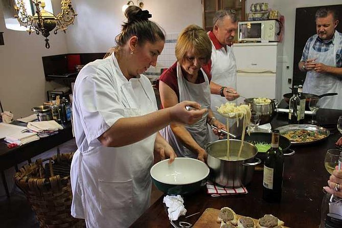 Cooking Class, Wine Tasting and 2500 Year Old Granaries - Vegetarian and Classic Dishes