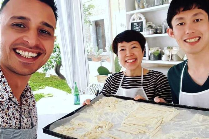 Cooking Class With Seaview & Taorminas Market With Chef Mimmo - Preparing the Caponata Siciliana