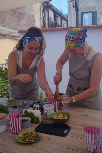 Cooking With G: Traditional Meal with Market Visit - The Meal: A Feast with a View