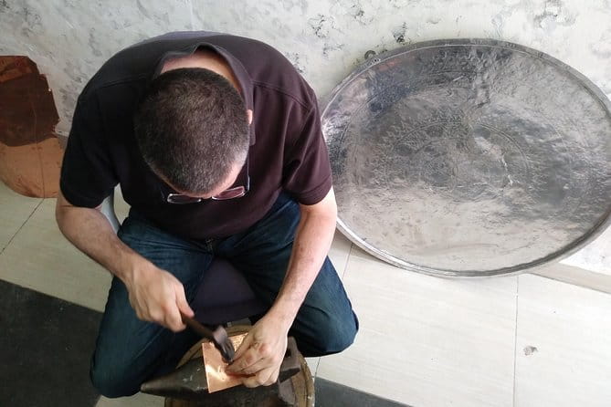 COPPER HANDICRAFT WORKSHOP (Make your own souvenir from Sarajevo) - The Tour Itinerary in Detail
