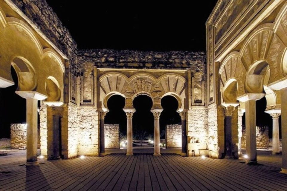 Cordoba: Medina Azahara Night Tour With Ticket - Key Points