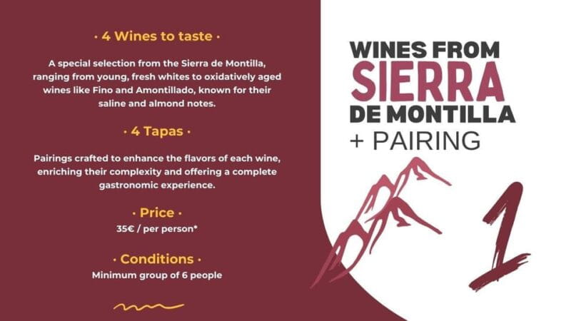 Córdoba: Sierra de Montilla Wine Tasting and Pairing - Who Should Book This?