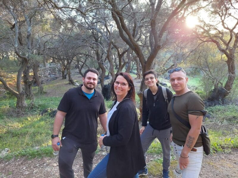 Corfu: Hiking in Olive Groves,Village,Sunset,with Swim Stop - The Village of Liapades