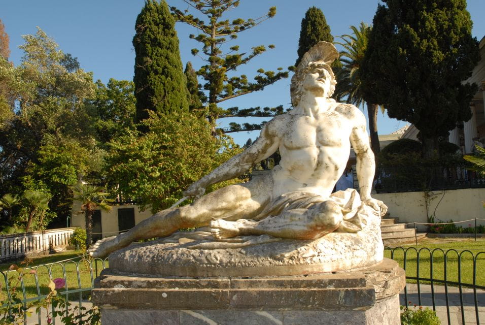 Corfu Island: Old Town and Achilleion Palace Coach Tour - Guided Experience