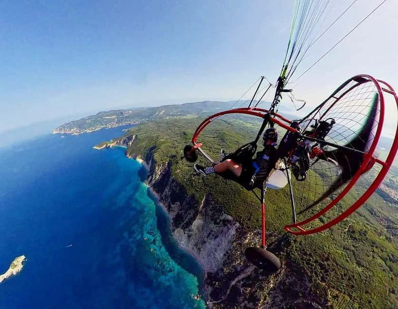 Corfu: Paramotor Flight over the South Coast - Key points / Takeaways