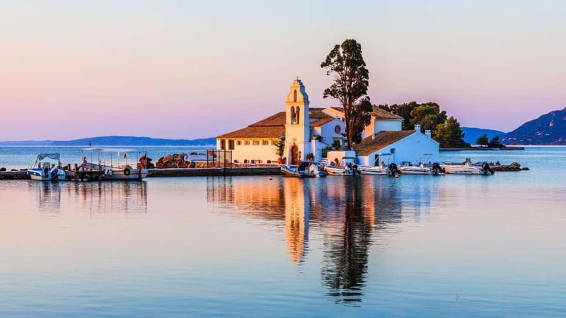 Corfu: Private Paleokastritsa, Kanoni and Town Van Tour - Key points / Takeaways