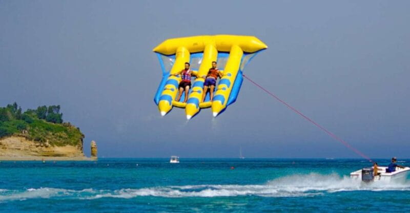 Corfu: Sidari Watersports Fly Fish tubing ride - Entering the World of Corfu’s Fly Fish Ride