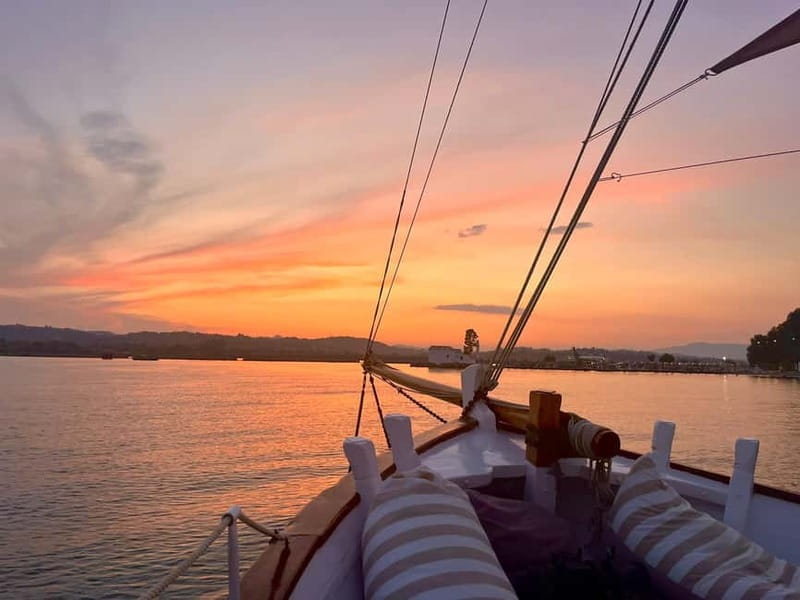 Corfu: Sunset Cruise on a Traditional Wooden Sailing Yacht - Corfu: Sunset Cruise on a Traditional Wooden Sailing Yacht – A Genuine Look