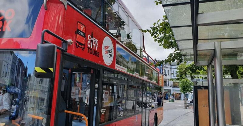 Cork City Hop On/Off Open Top Bus Tour - Entering Cork’s Historic Streets from the Top Deck