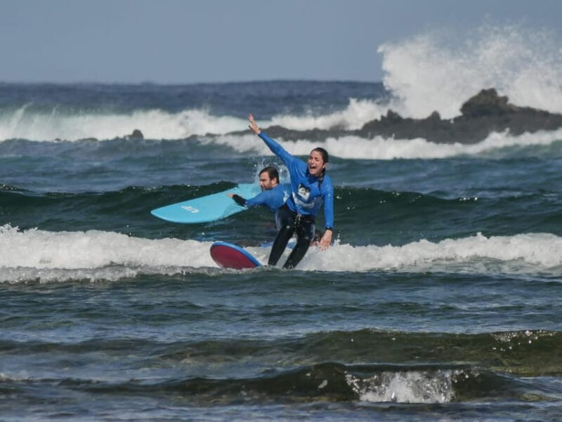 Corralejo, Fuerteventura: Surfing Lessons - The Heart of the Lesson: Surfing at La Oliva