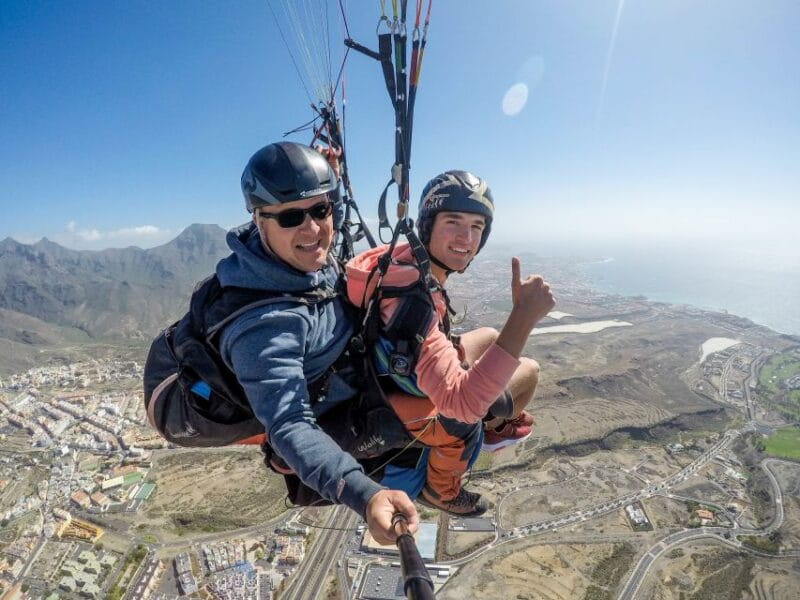 Costa Adeje: Tandem Paragliding Flight - Key points / Takeaways