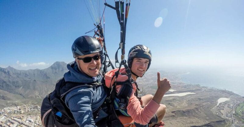Costa Adeje: Tandem Paragliding Flight - The thrill of soaring over Tenerife