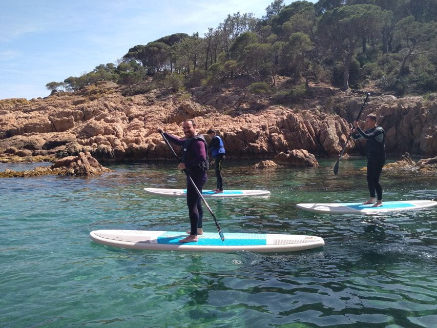 Costa Brava: Stand-Up Paddleboarding Lesson and Tour - Inclusions for Participants