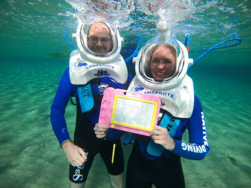 Costa Teguise : Underwater Sea Trek Experience - Unique Features