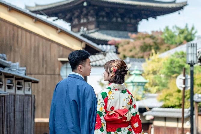 Couples Special Kimono Experience - Photography Session