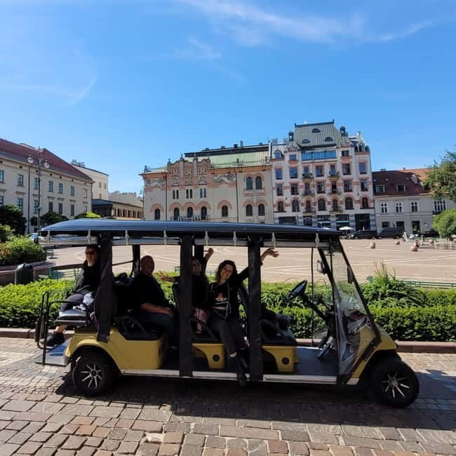Cracow sightseeing tour by electric golf cart - Key points / Takeaways