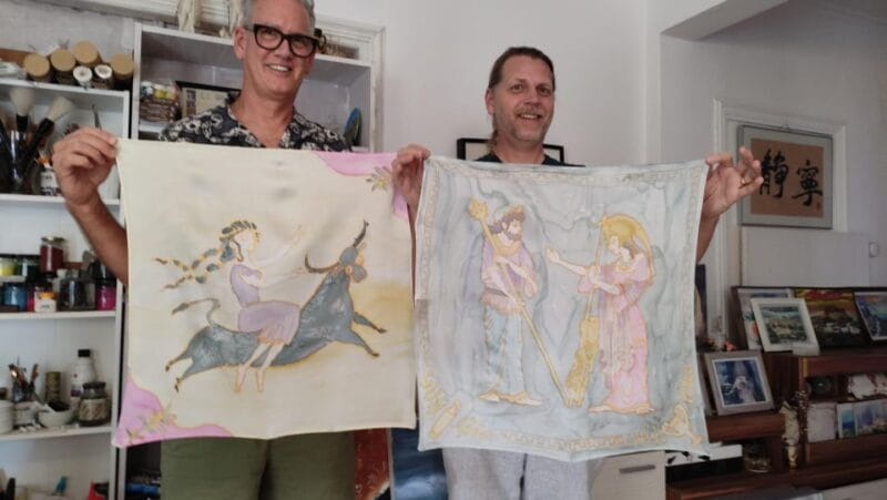 Create your own Greek Silk Scarf Souvenirs - Key points / Takeaways
