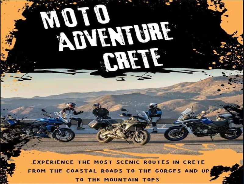 Crete: Guided Motorcycle Tour with Drone Footage - An In-Depth Look at Crete’s Guided Motorcycle Tour with Drone Footage