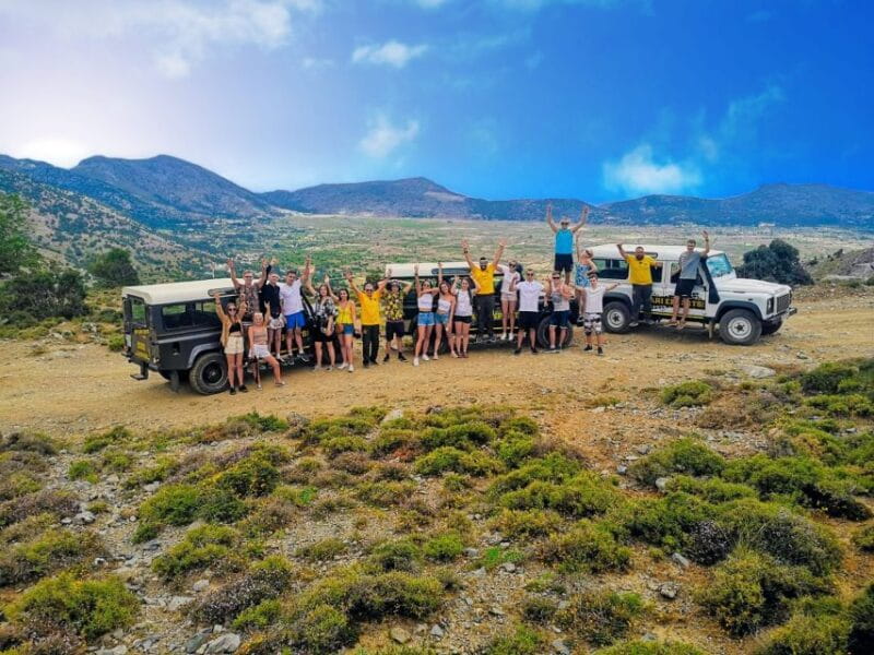 Crete: Lasithi Plateau and Cave of Zeus Off Road Safari Tour - Key points / Takeaways