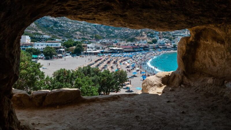Crete: Matala Hippie Caves - Welcome to Matala: Crete’s Hippie Heart