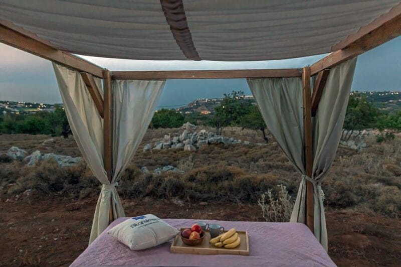 Crete Rodakino: Sleep under the stars - Exploring the Magic of Sleeping Under the Stars in Crete’s Rodakino