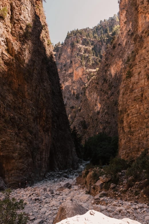 Crete: Samaria Gorge Hiking - The Ending at Libyan Sea