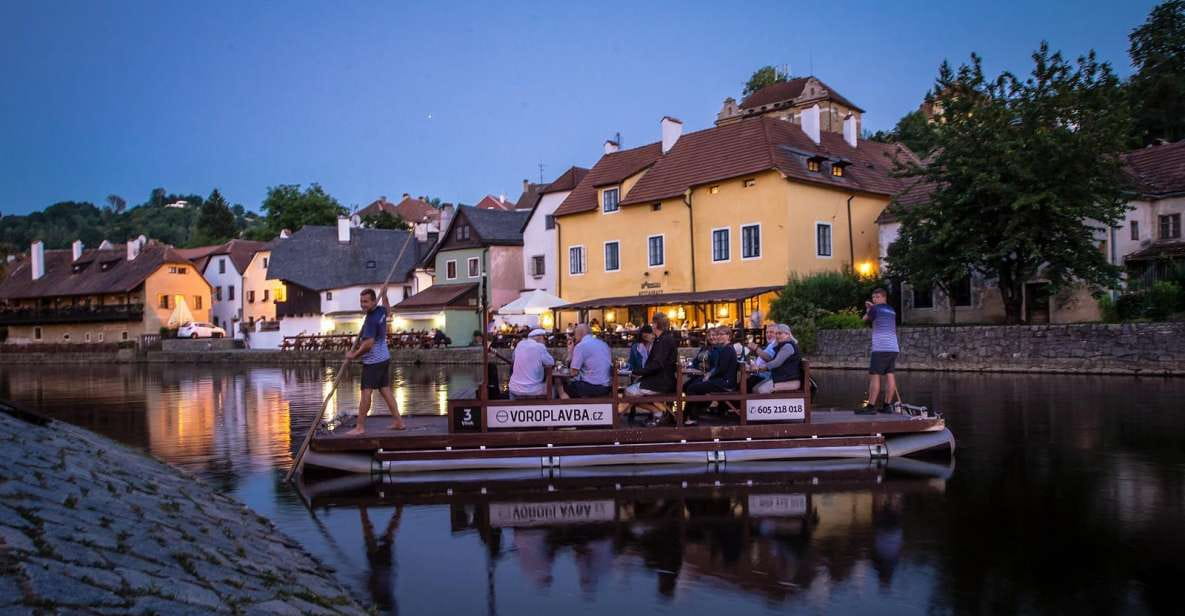 Czech Krumlov: Advent Wooden Raft River Cruise - Pricing and Availability