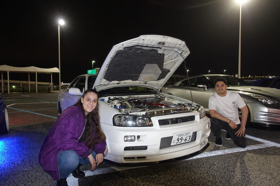 Daikoku PA & Tokyo Highway Tour With Nissan R34 - Street Car Culture